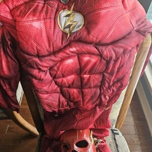 The Flash - Kids Muscle Chest Costume with Mask